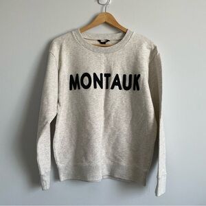 J. Crew Crewneck Sweatshirt "Montauk"